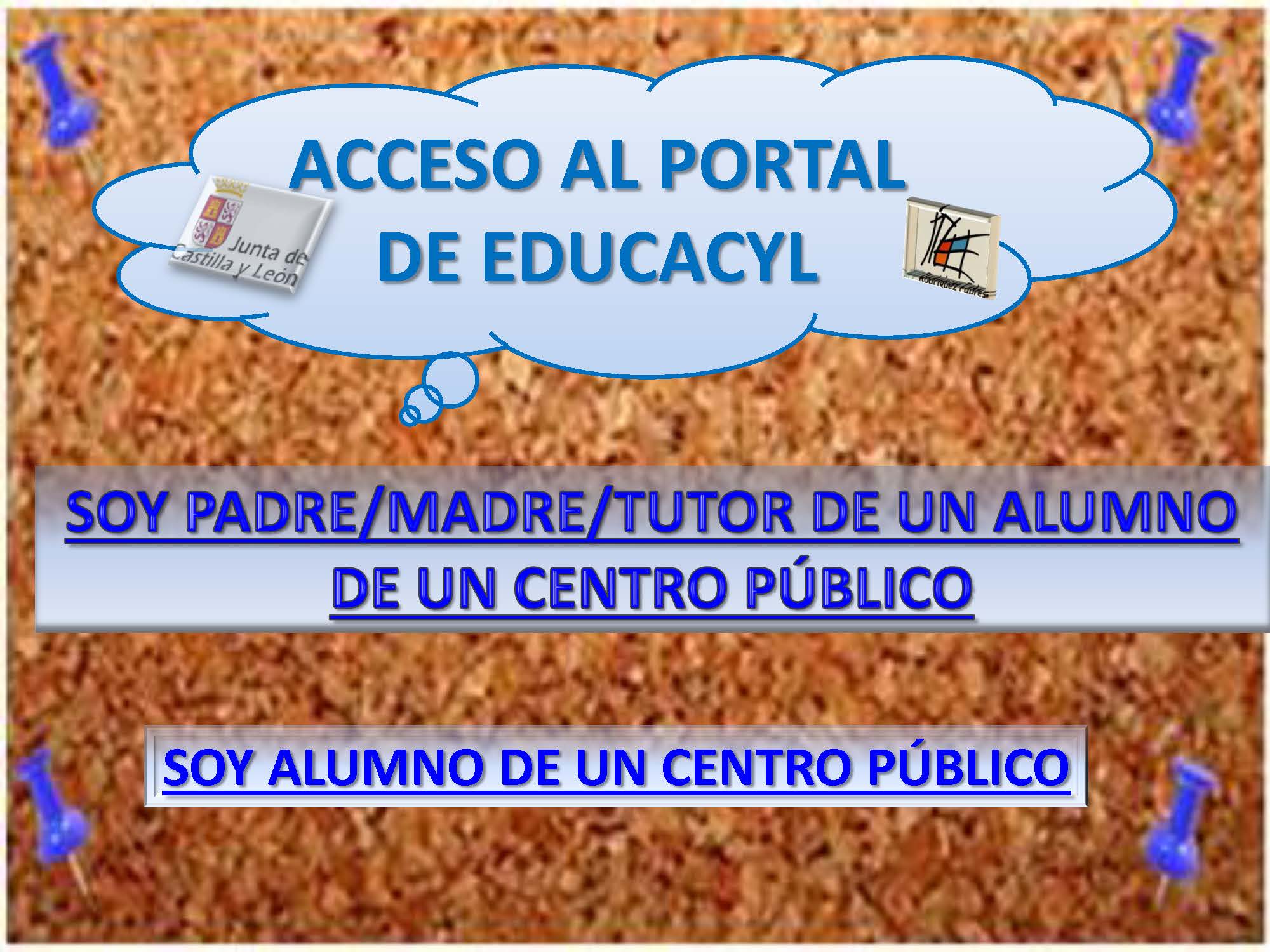 ACCESO AL PORTAL DE EDUCACYL